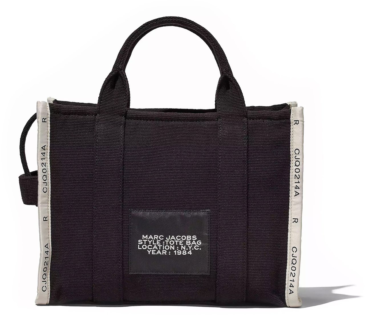 Marc Jacobs Marc jacobs the medium tote in black jacquard Zwart