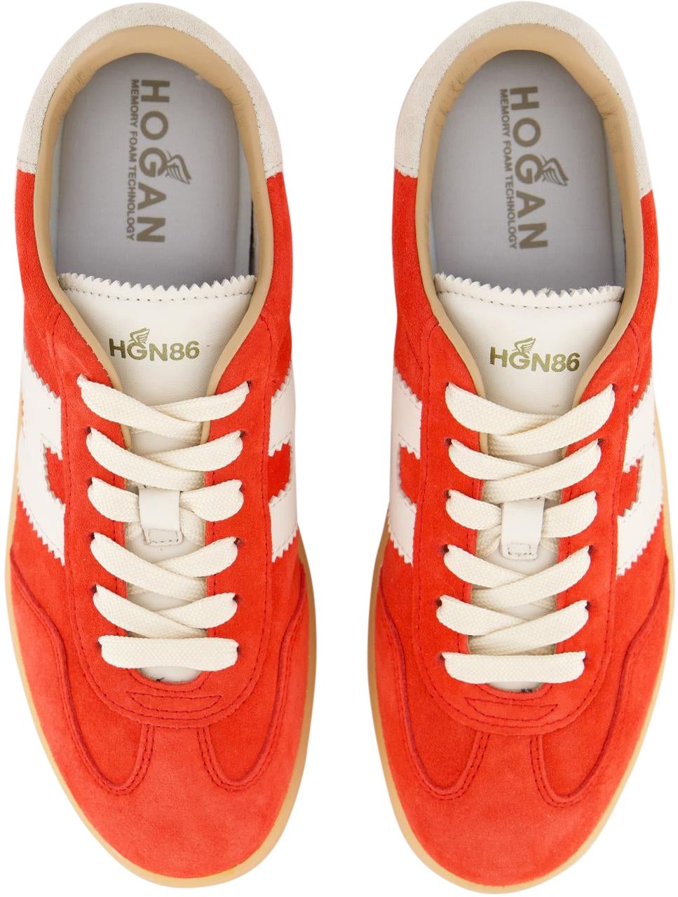 HOGAN Dames Cool Sneaker Rood Rood