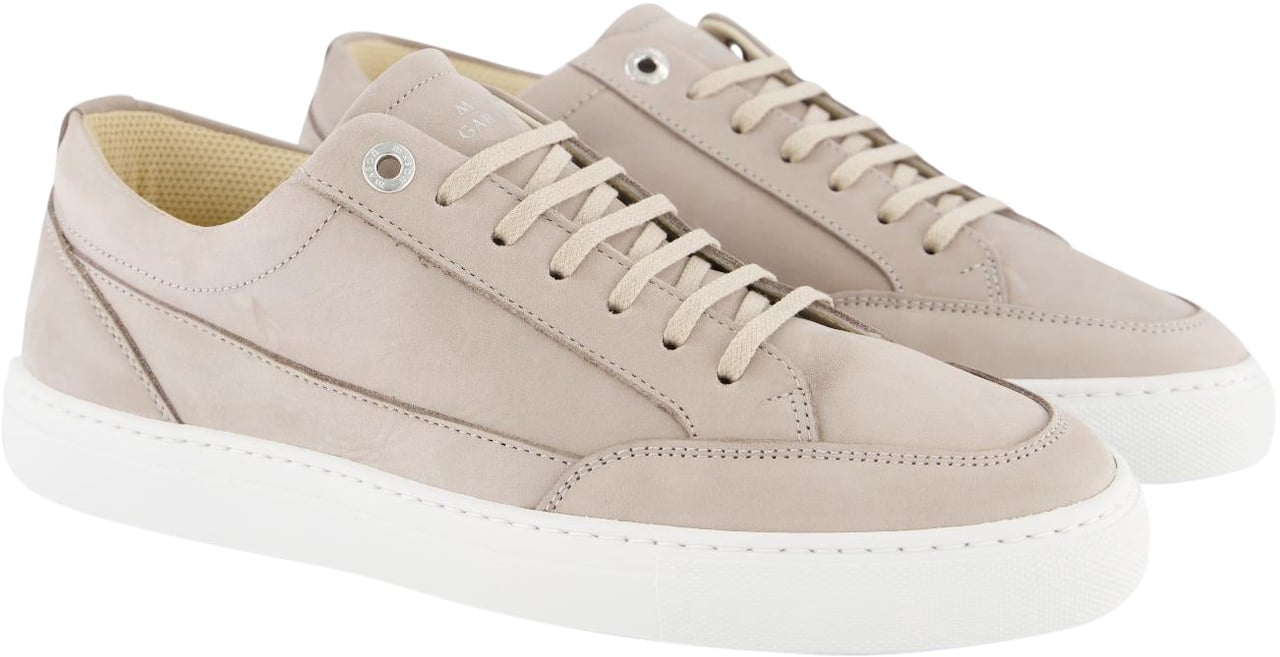 Mason Garments Heren Tia Dress Nubuck Sneaker Bruin Bruin