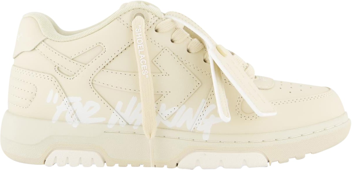 OFF-WHITE Dames Out Of Office Sneaker Beige Beige