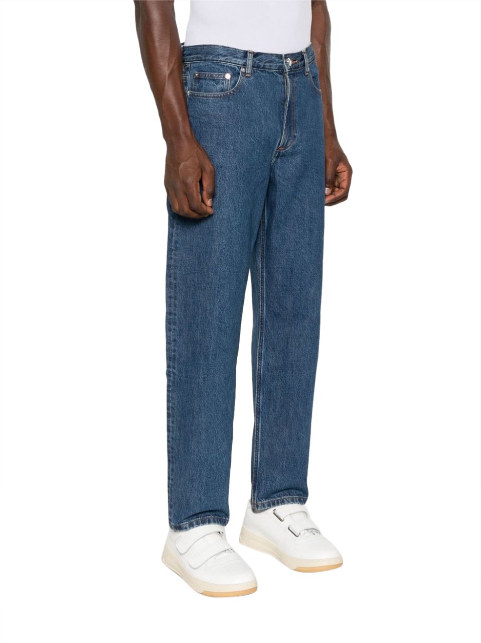 A.P.C. jean droit martin Blauw