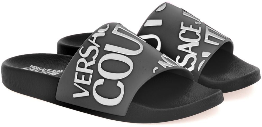 Versace Jeans Couture Shelly Slides Zwart