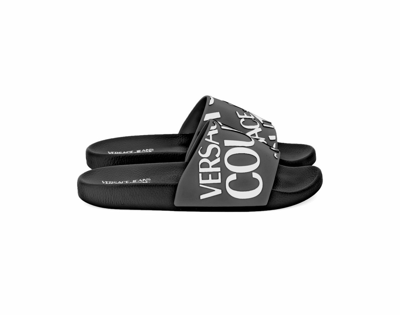 Versace Jeans Couture Shelly Slides Zwart