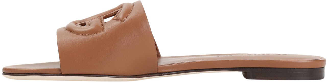 Dolce & Gabbana Logo Slide Bruin