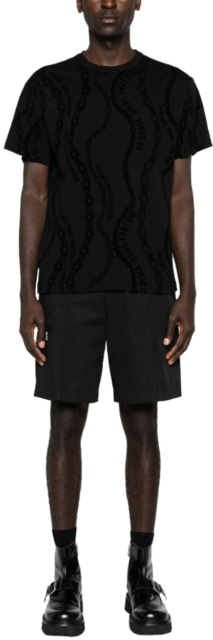 Versace Jeans Couture T-Shirts And Polos Black Zwart