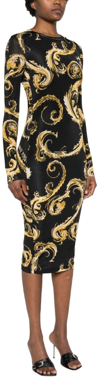 Versace Jeans Couture Dresses Black Zwart