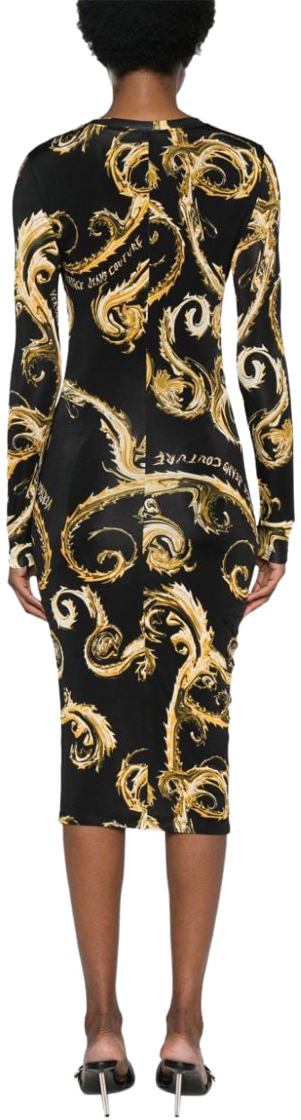 Versace Jeans Couture Dresses Black Zwart