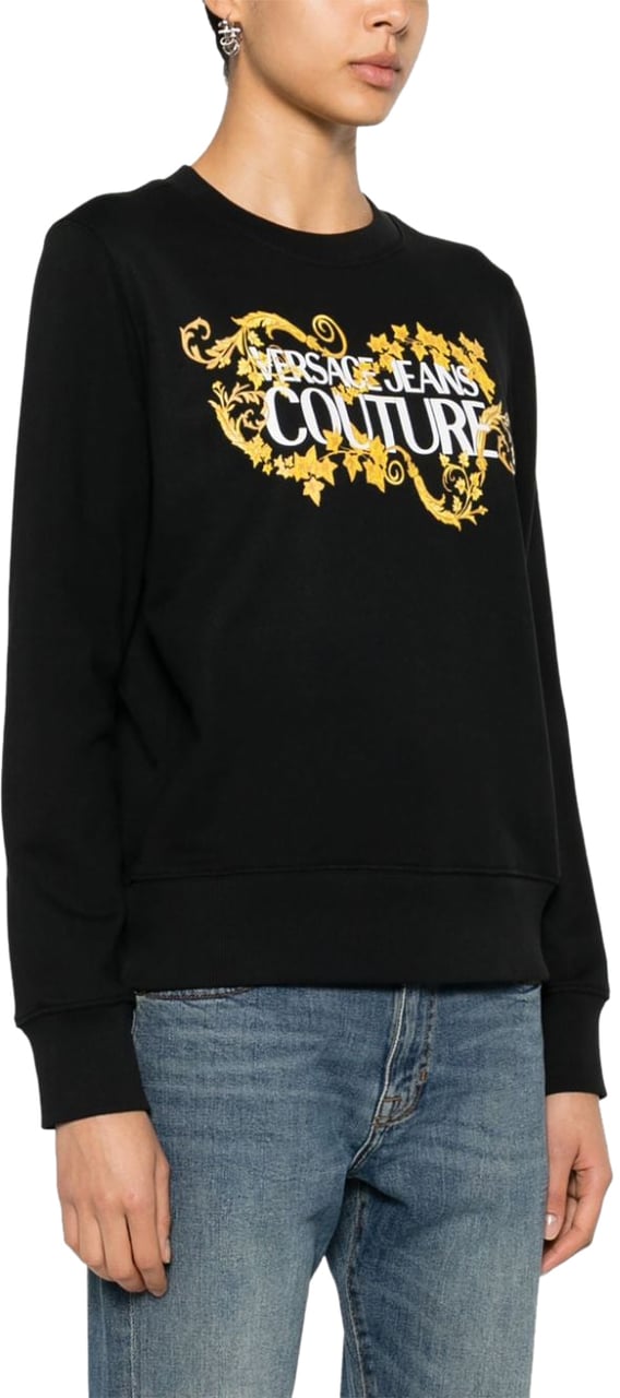 Versace Jeans Couture Sweaters Black Zwart