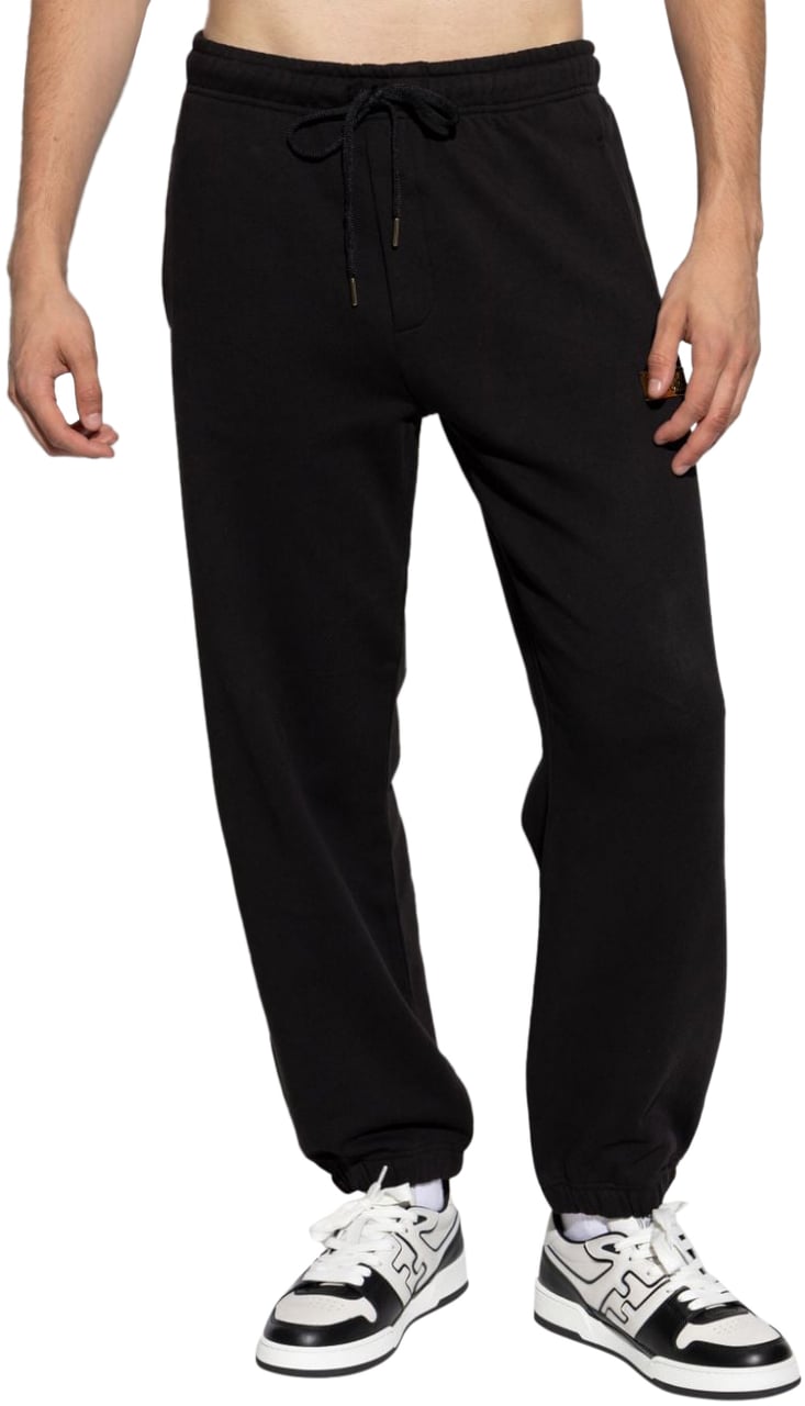 Versace Jeans Couture Trousers Black Zwart