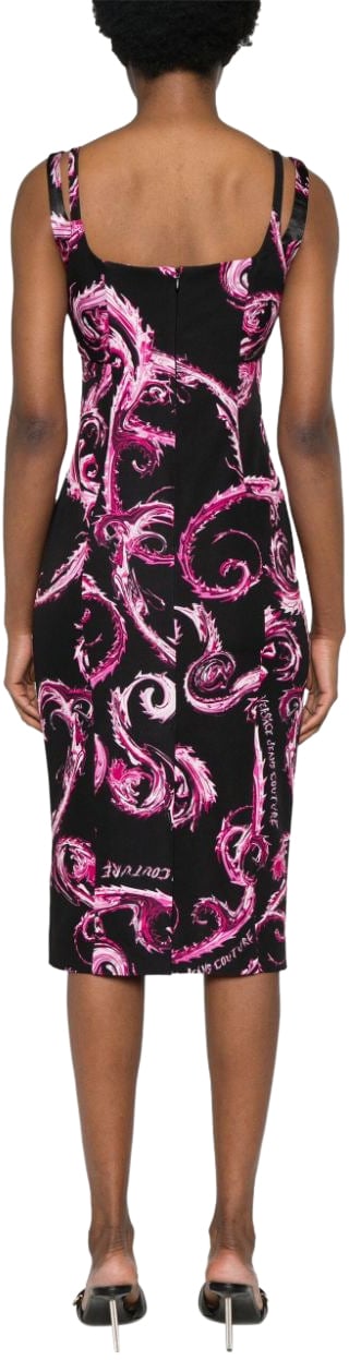 Versace Jeans Couture Dresses Black Zwart