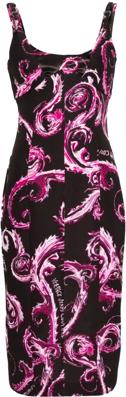Versace Jeans Couture Dresses Black Zwart