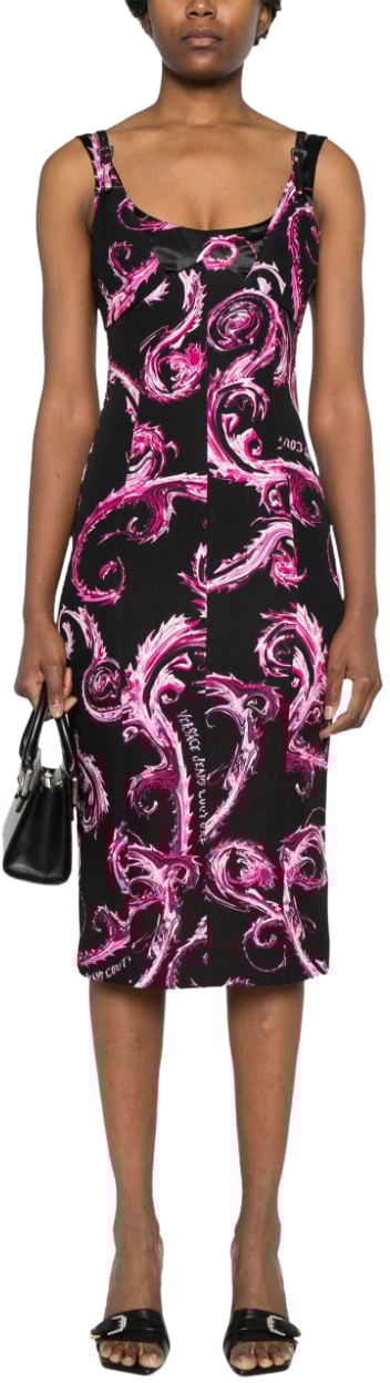 Versace Jeans Couture Dresses Black Zwart