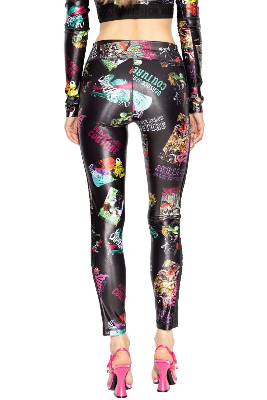 Versace Jeans Couture Trousers Black Zwart