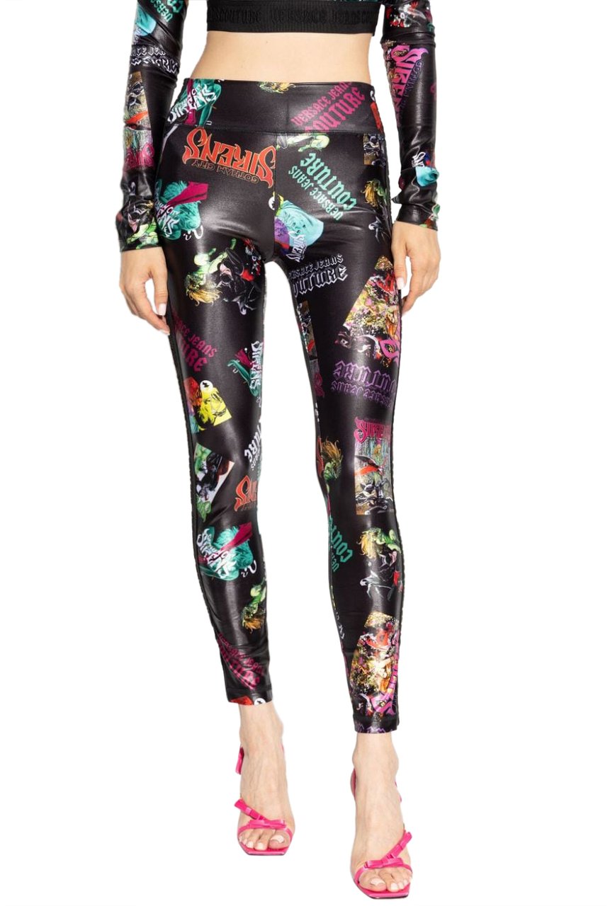 Versace Jeans Couture Trousers Black Zwart