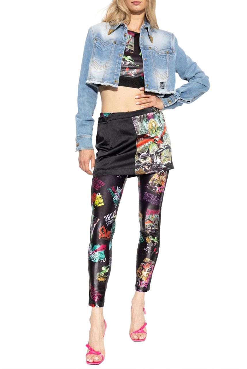 Versace Jeans Couture Trousers Black Zwart