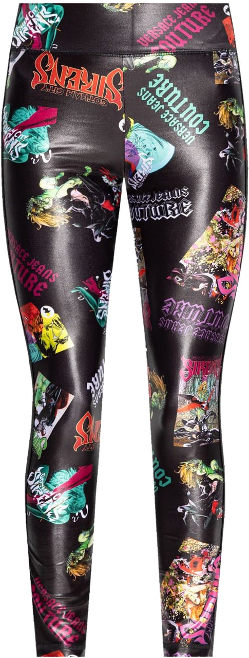 Versace Jeans Couture Trousers Black Zwart
