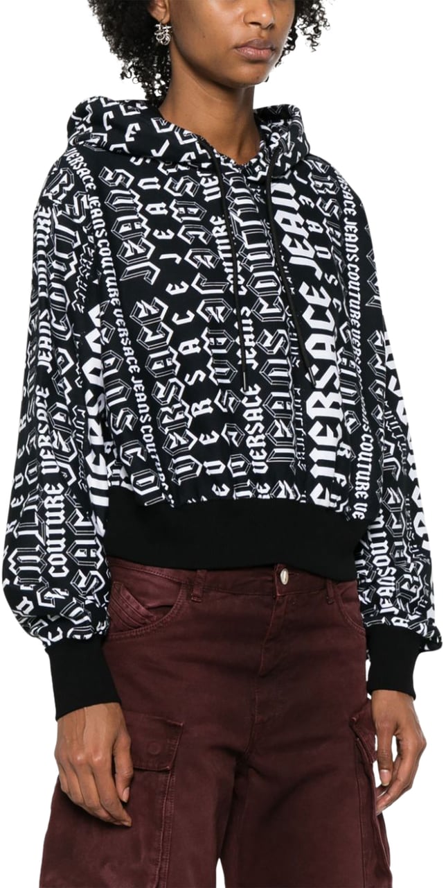 Versace Jeans Couture Sweaters Black Zwart