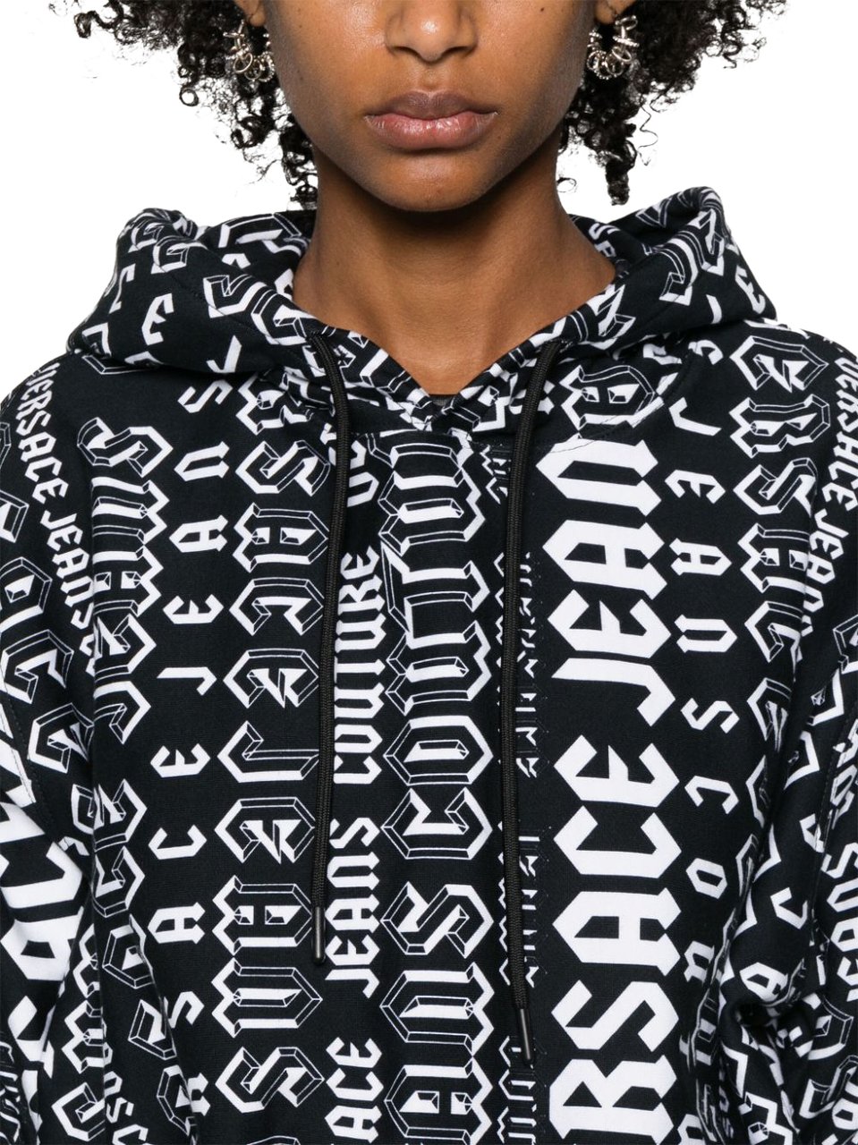 Versace Jeans Couture Sweaters Black Zwart