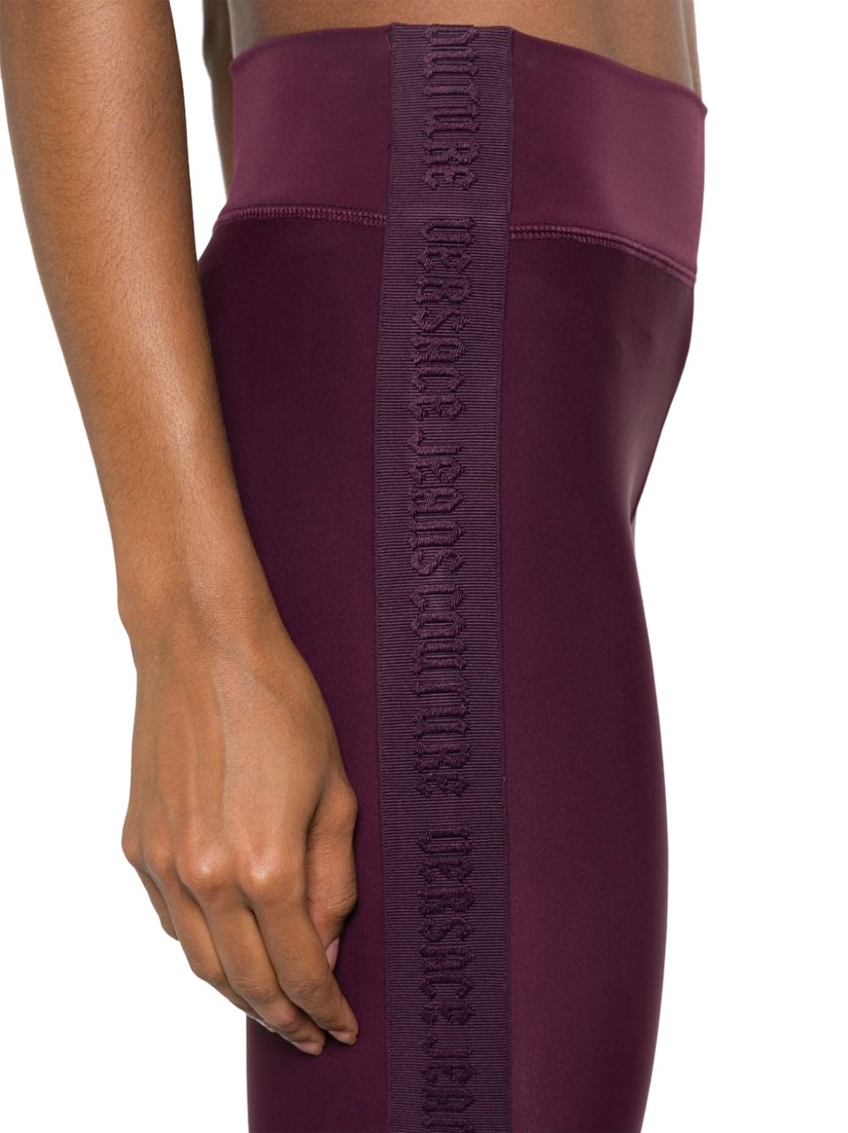 Versace Jeans Couture Trousers Purple Paars