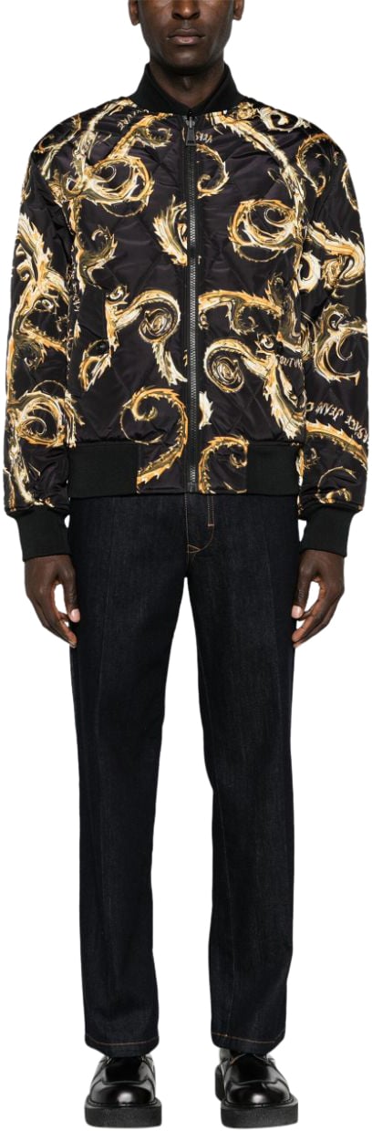 Versace Jeans Couture Coats Black Zwart