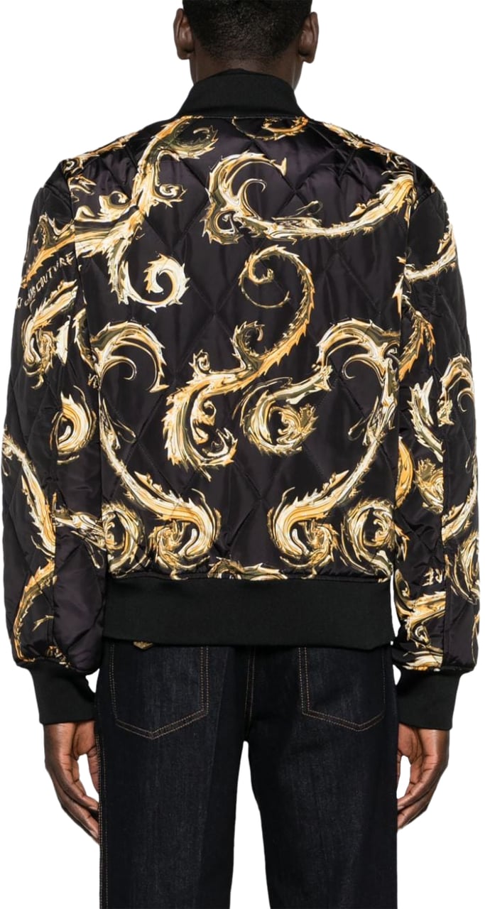 Versace Jeans Couture Coats Black Zwart