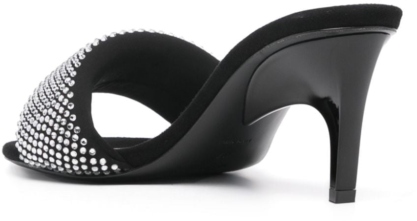 The Attico Sandals Silver Zilver