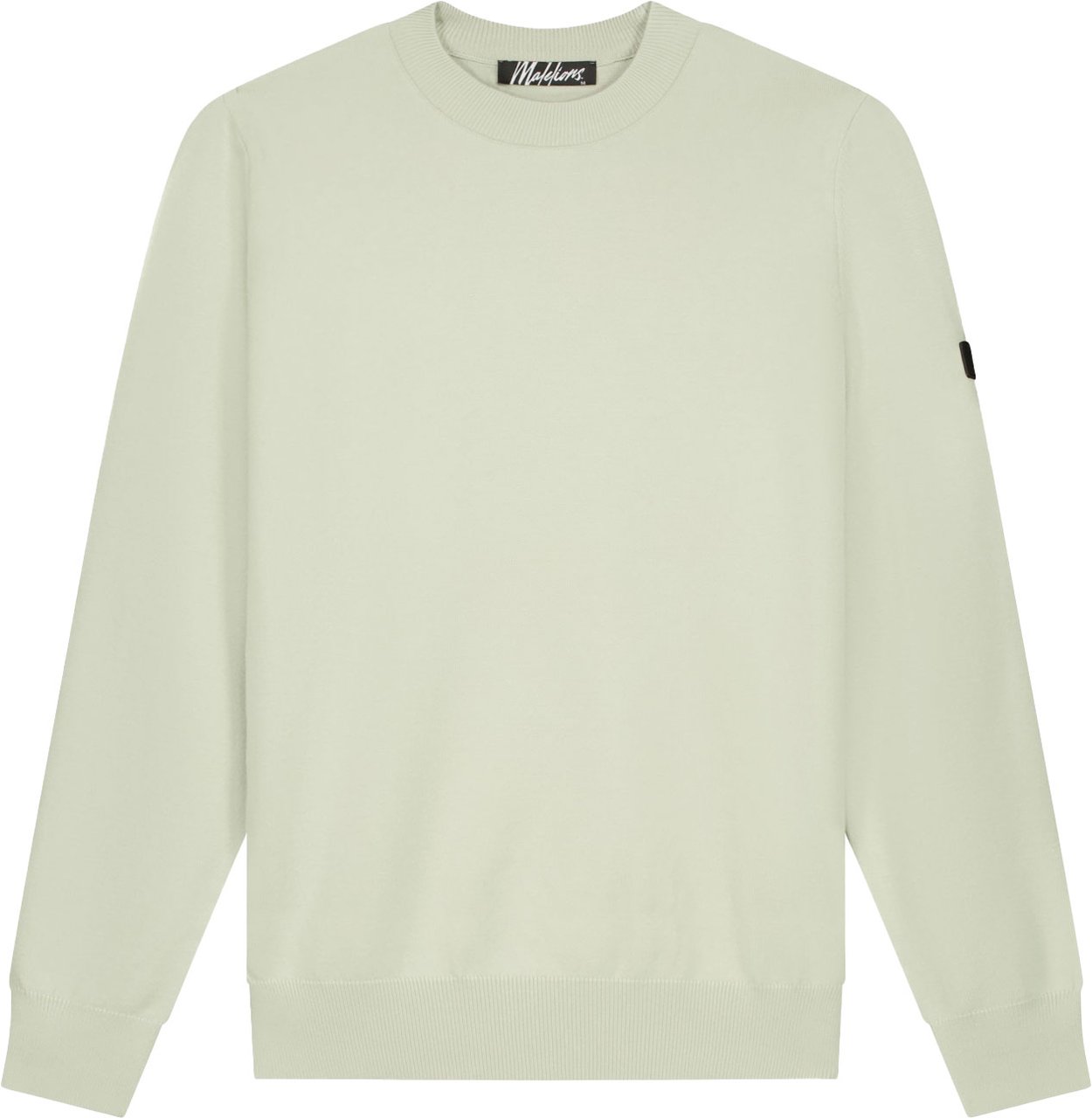 Malelions Malelions Men Knitted Crewneck Blauw