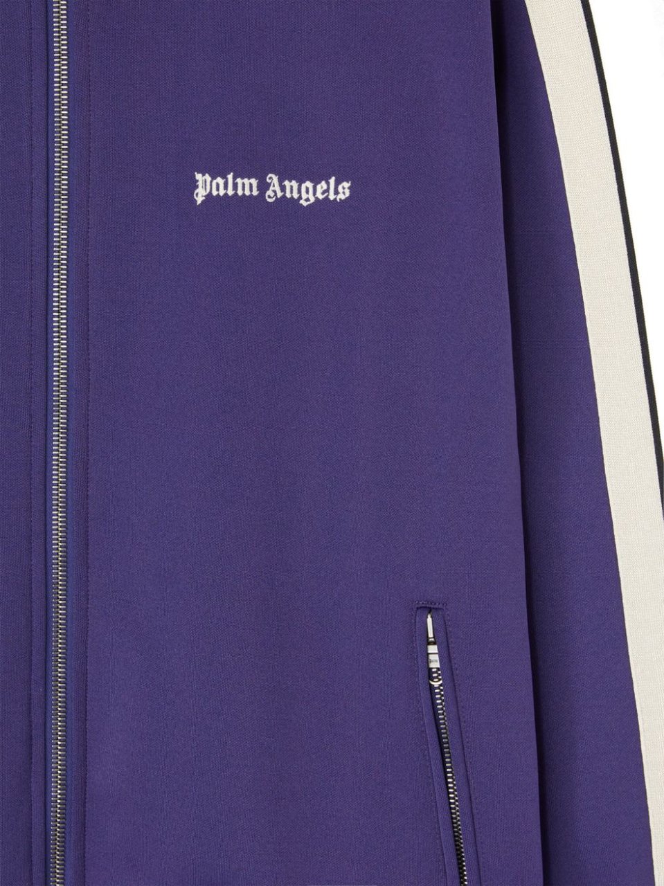 Palm Angels Heren Classic Logo Trackjacket Blauw Blauw