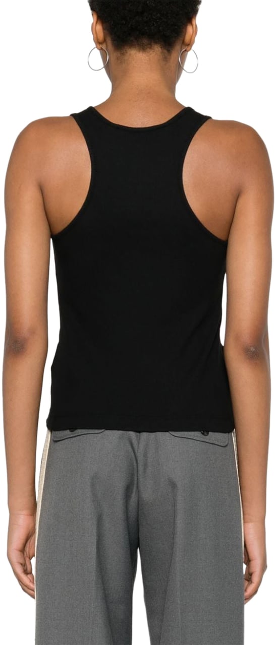 Palm Angels Top Black Zwart