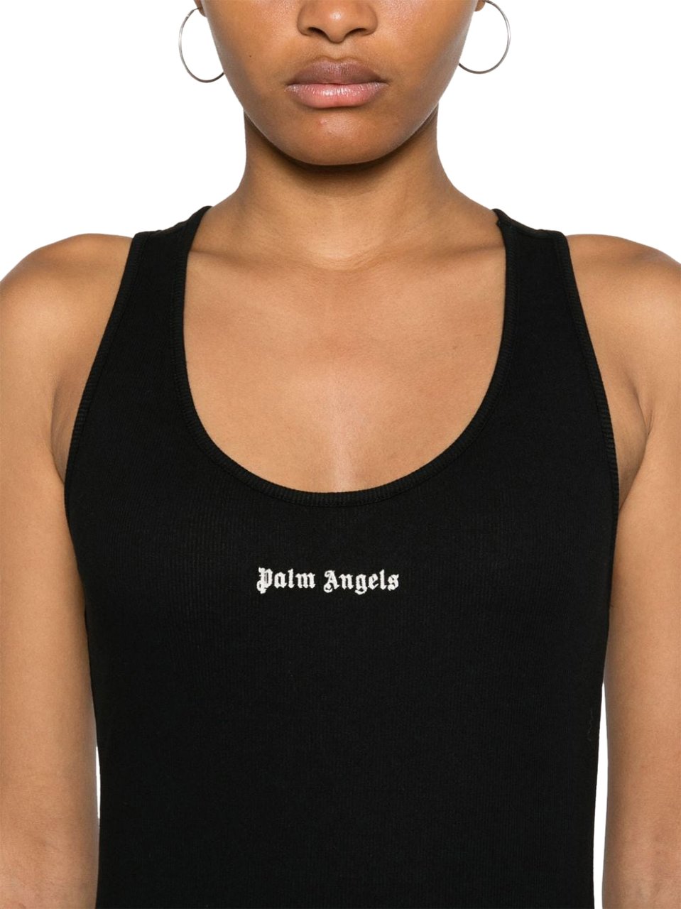 Palm Angels Top Black Zwart