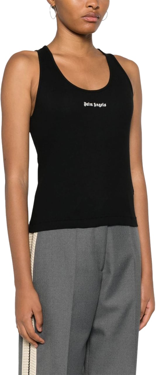 Palm Angels Top Black Zwart