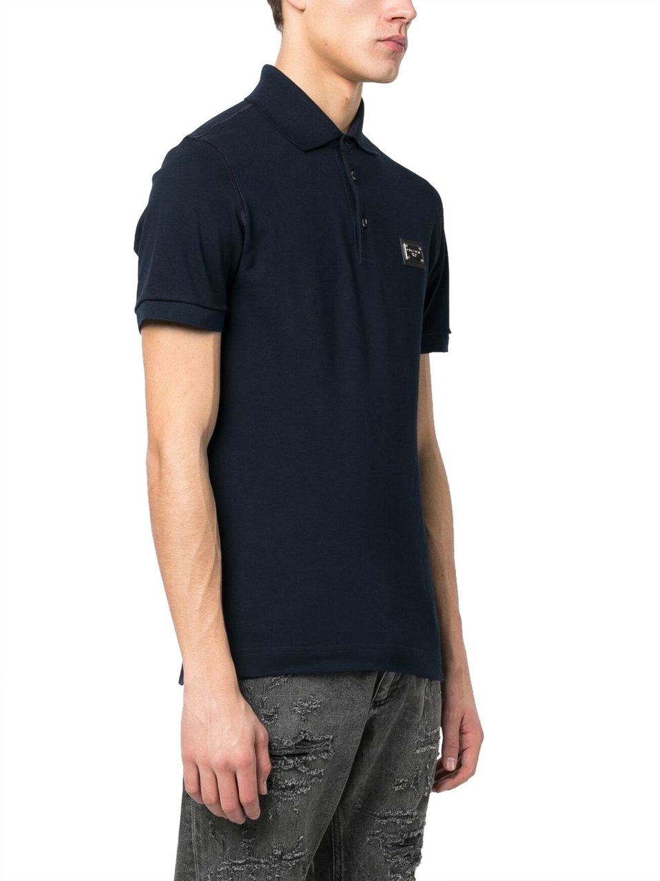 Dolce & Gabbana T-Shirts And Polos Blue Blauw