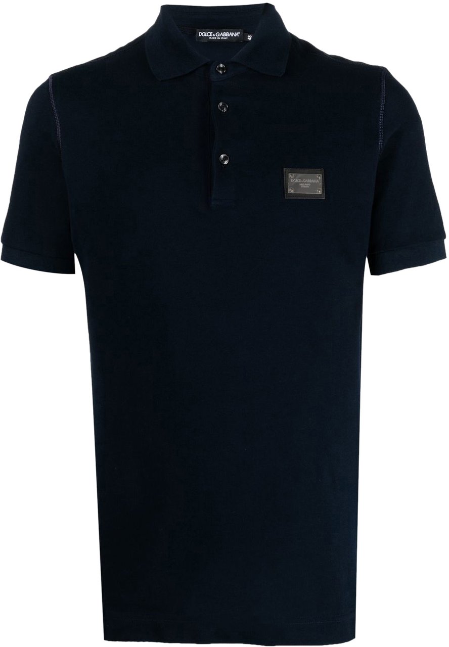Dolce & Gabbana T-Shirts And Polos Blue Blauw