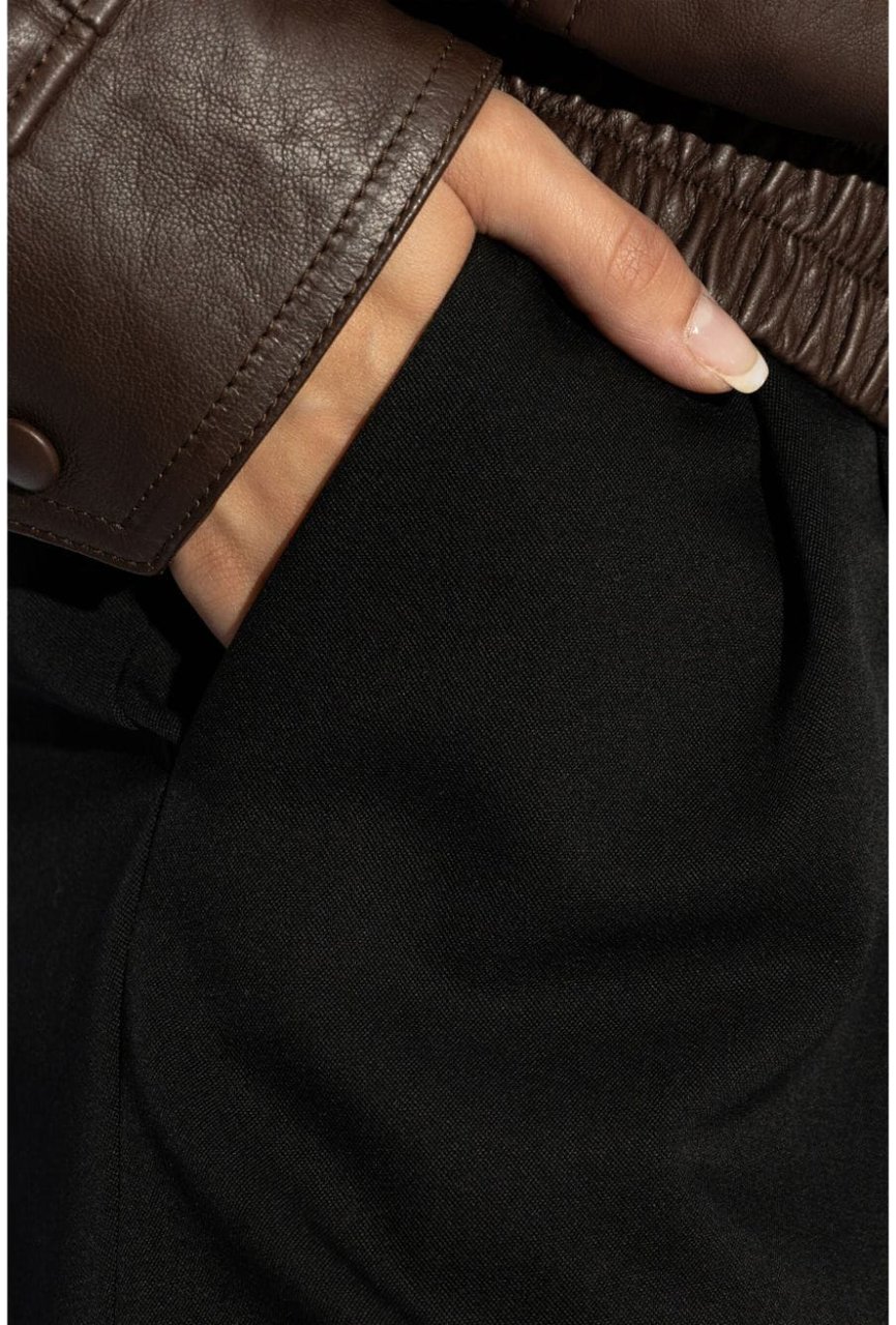 Saint Laurent Trousers Black Zwart