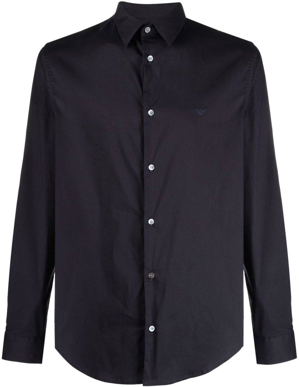 Emporio Armani Shirts Blue Blauw