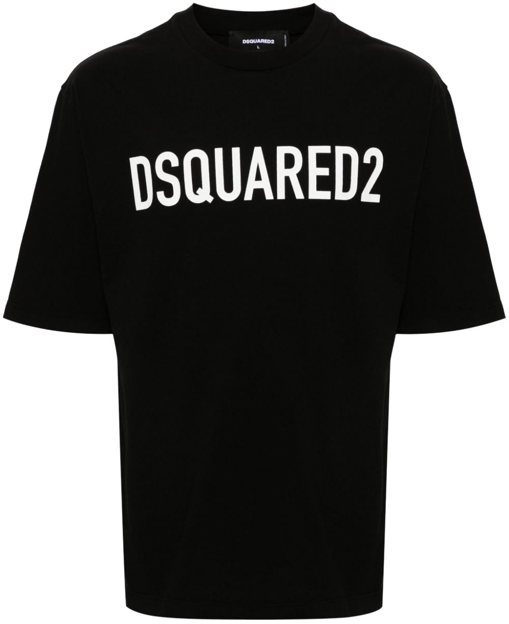 Dsquared2 T-Shirts And Polos Black Zwart