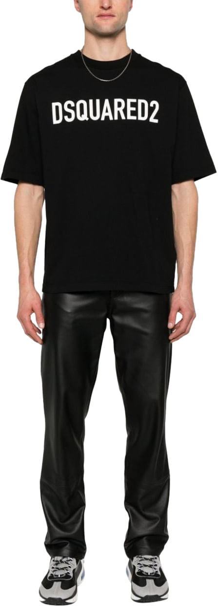 Dsquared2 T-Shirts And Polos Black Zwart