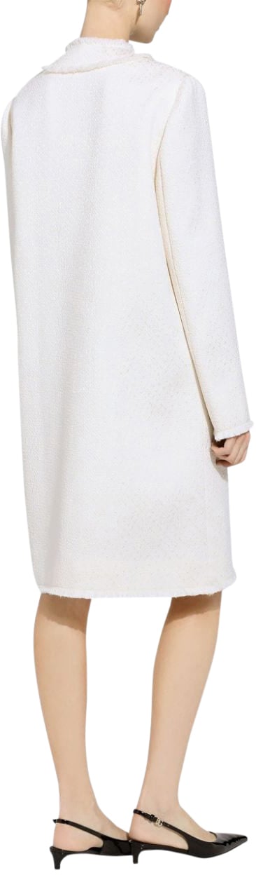 Dolce & Gabbana Coats Cream Wit