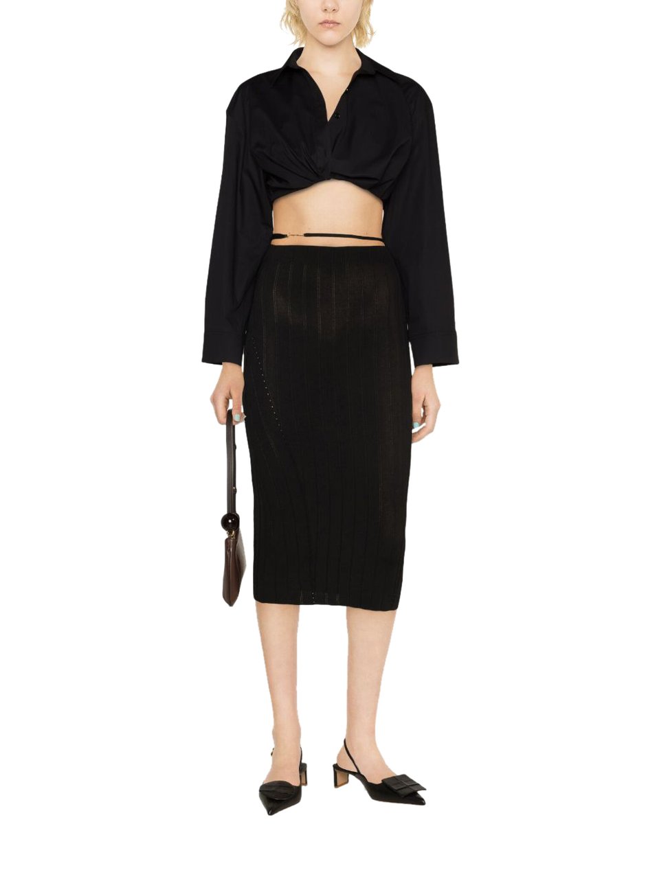Jacquemus Skirts Black Zwart