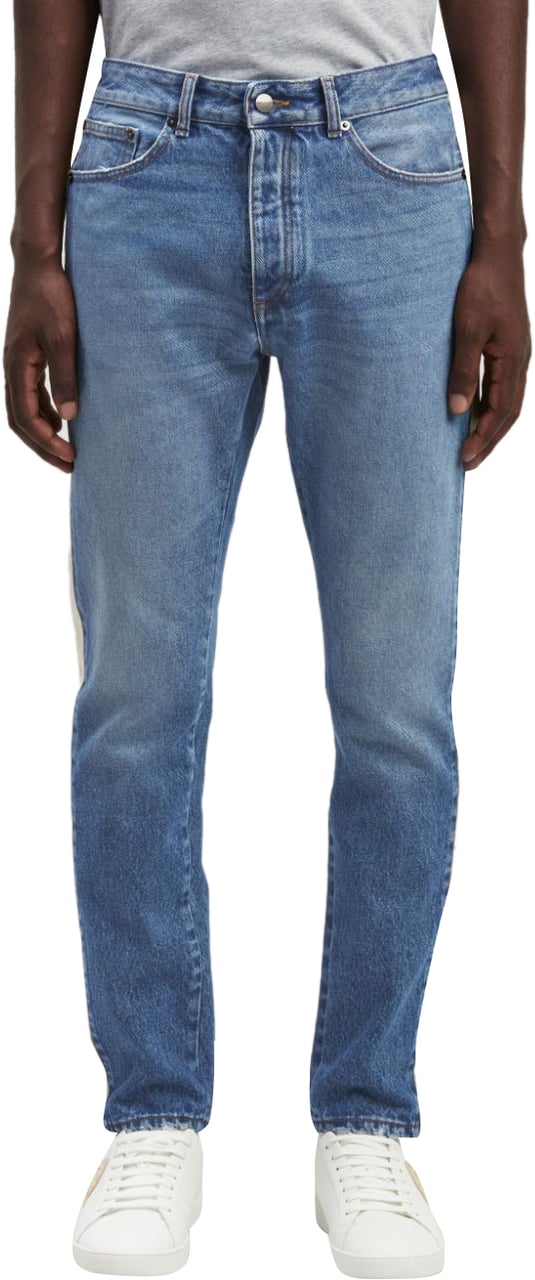 Palm Angels Jeans Clear Blue Blauw