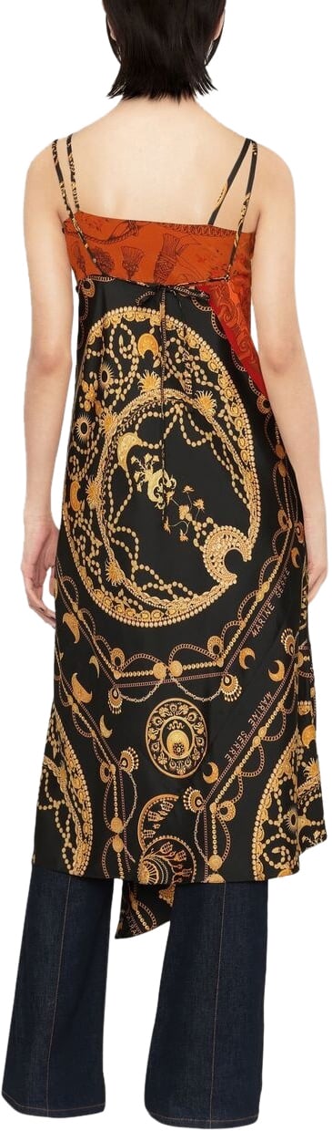 Marine Serre Dresses Black Zwart