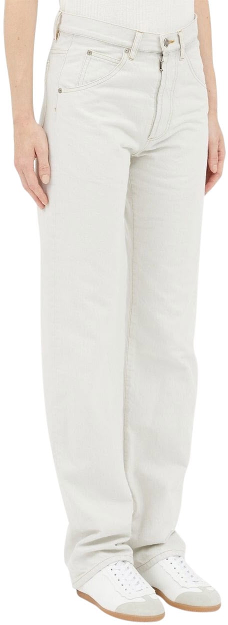 Maison Margiela Jeans Cream Wit