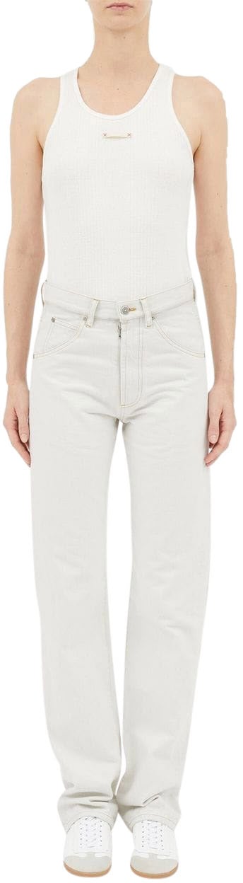 Maison Margiela Jeans Cream Wit