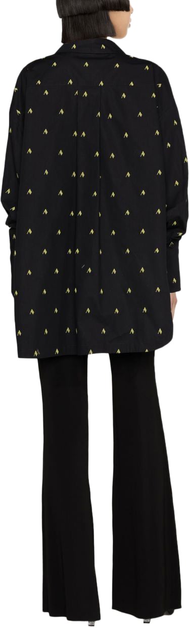 The Attico Shirts Black Zwart