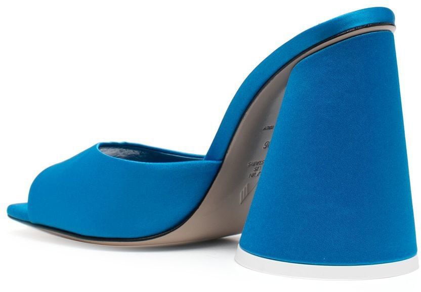 The Attico Sandals Clear Blue Blauw