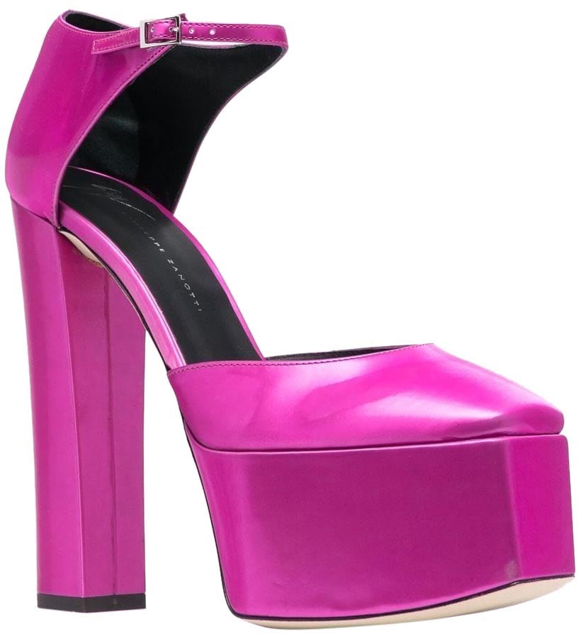 Giuseppe Zanotti With Heel Fuchsia Roze