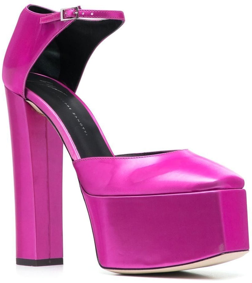 Giuseppe Zanotti With Heel Fuchsia Roze