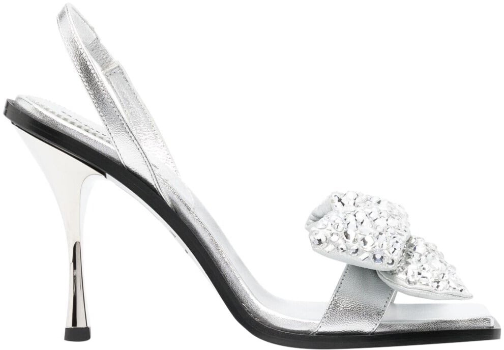 Dsquared2 Sandals Silver Zilver