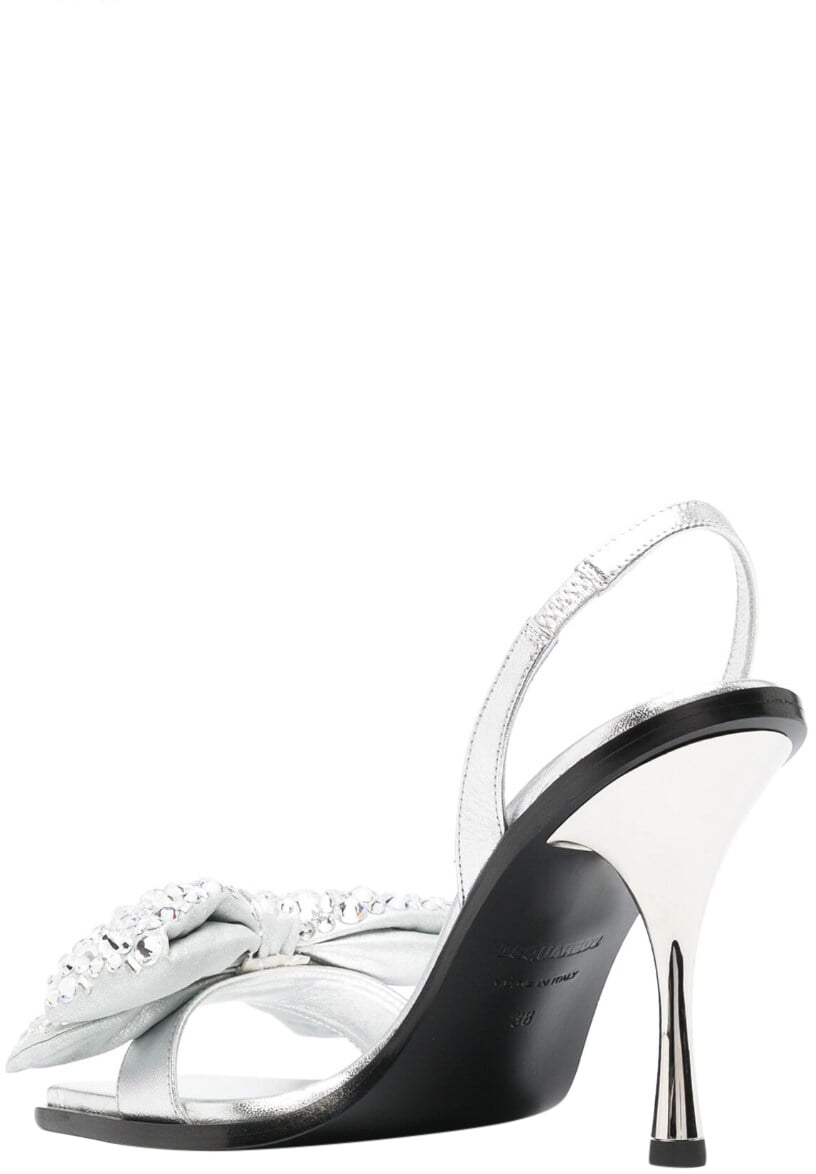 Dsquared2 Sandals Silver Zilver