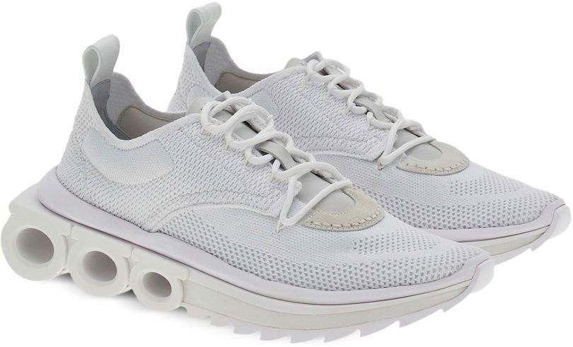 Ferragamo Sneakers White Wit